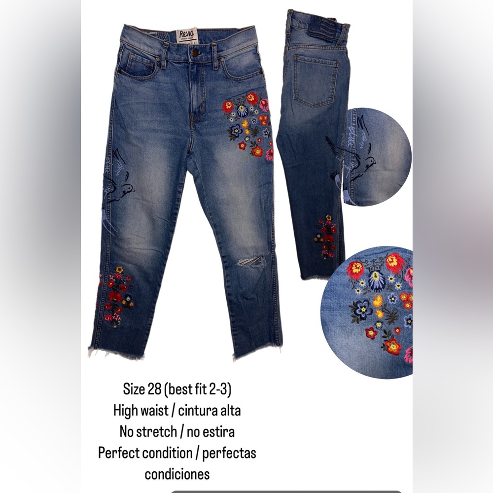 Revocar Denim Freebird Embroidered